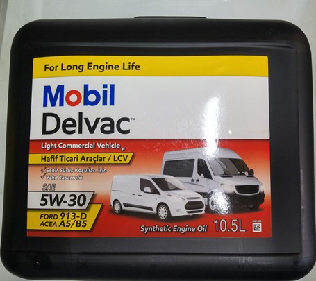 Mobil Delvac Lcv F 5W30 Hafif Ticari Araç Motor Yağı 10,5 Litre
