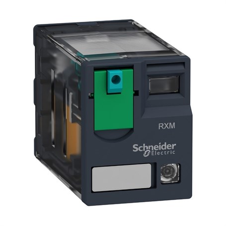 Schneider RXM4AB2BD Minyatür Takılabilir Röle - Zelio Rxm - 4 K/A - 24 V Dc - 6 A - Led'Li