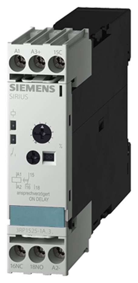 Siemens 3RP1525-1AP30 Sirius Elektronik Zaman rölesi çekmede gecikme 0,05s-100h
