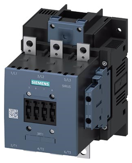 Siemens 3RT1056-6AP36  Üç Fazlı; Sırıus Kontaktör; Ac/Dc 230V Bobinli; 90 Kw; 2No+2Nc