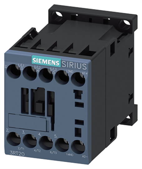 Siemens 3RT2017-1BB41  Üç Fazlı; Sirius Kontaktör; Dc 24V Bobinli; 5;5 Kw; 1No
