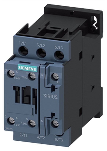 Siemens 3RT2027-1AP00  Üç Fazlı; Sirius Kontaktör; Ac 230V Bobinli; 15 Kw; 1No+1Nc