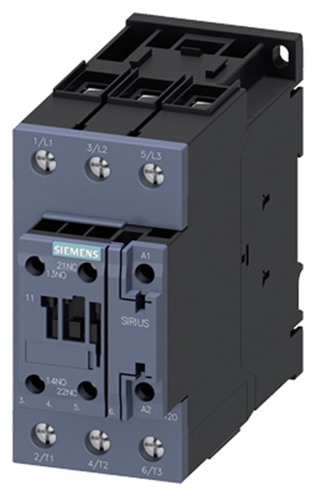 Siemens 3RT2035-1AP00  Üç Fazlı; Sirius Kontaktör; Ac 230V Bobinli; 18;5 Kw; 1No+1Nc