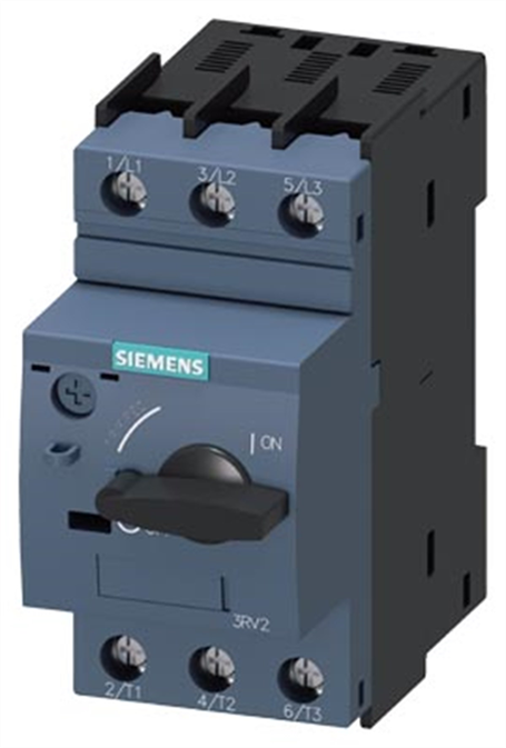 Siemens 3RV2021-4DA10 Sirius 3Rv2 Motor Koruma Şalteri; Termik Ve Kısa Devre Korumalı;  20-25A; 55Ka ; Boy S0