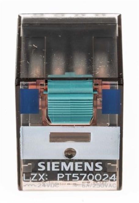 Siemens LZX:PT570524 Pt Röle , 4Co Envesör Kontak, 14Pin