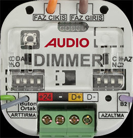 Audio Akıllı Ev Otomasyon Buat Tipi Dimmer Modülü