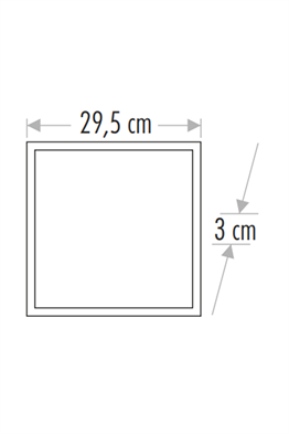 Cata CT-5280B 30x30 25W Led Panel 6400K Beyaz