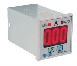Emas RDA1A RD Serisi 230VAC 1CO5A (rezistif) Dijital Ampermetre Panelmetre