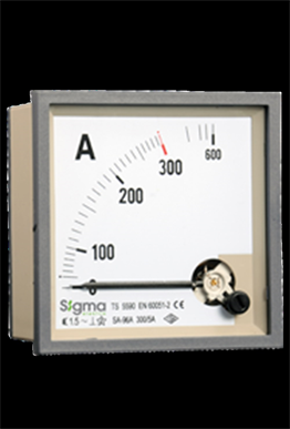 Sigma SA72A-0050 500 V Analog Ampermetre