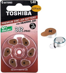 Toshiba PR41-312 Kulaklık Pili 6lı