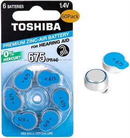 Toshiba PR44-675 Kulaklık Pili 6lı